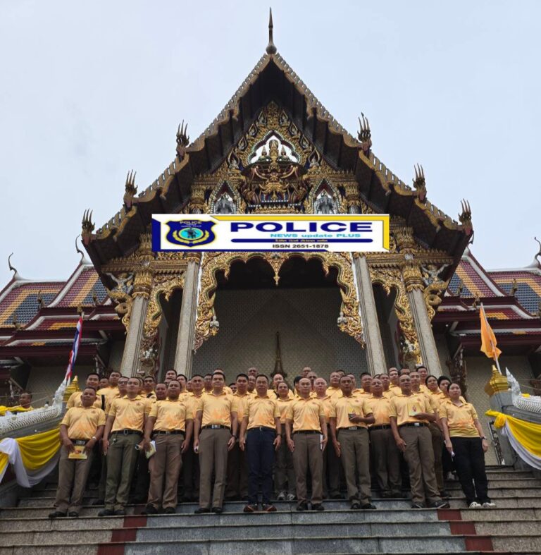 ((POLICE NEWS update PLUS))..”ผกก.ส.น เพชรเกษม ร่วมกับวัดม่วง จัดกิจกรรมสวดเจริญพระพุทธมนต์เพื่อถวายพระพรชัยมงคลเนื่องในโอกาสพระราชพิธีมหามงคลเฉลิมพระชนมพรรษา 6 รอบ