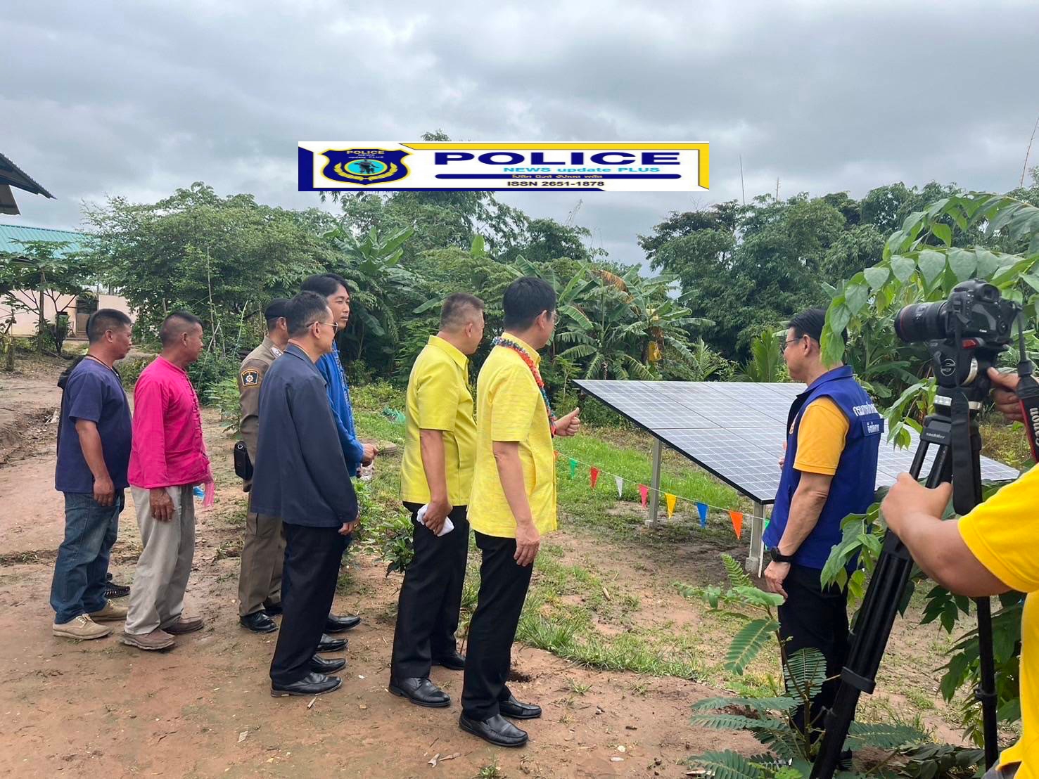 ((POLICE NEWS update PLUS))…”นายอำเภอแม่ระมาด เจ้าหน้าที่ ตร.สภ.แม่ระมาด,และภาคีเครือข่ายรอให้การต้อนรับเอกอัครราชทูต ญี่ปุ่นประจำประเทศไทย..โครงการช่วยเหลือที่ประเทศญี่ปุ่นให้การสนับสนุนภายใต้การประสานงานขององค์การ The Border Consortium (TBC)