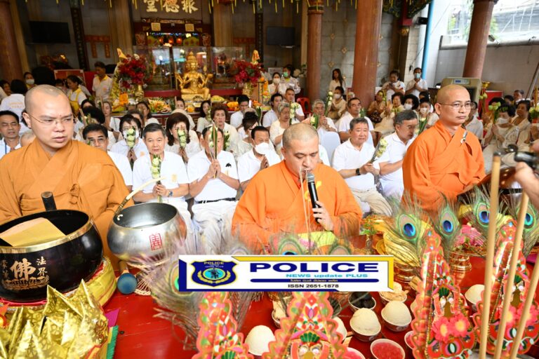 ((POLICE NEWS update PLUS))..”มูลนิธิป่อเต็กตึ๊ง จัดพิธีอัญเชิญกิ้วอ๊วงฮุกโจว เปิดมณฑลพิธีภายในศาลเจ้าไต้ฮงกง เนื่องในงานเทศกาลกินเจ ประจำปี 2567 พร้อมจัดบริการอาหารเจแก่สาธุชนฟรี ตั้งแต่วันนี้ – 12 ตุลาคม 67