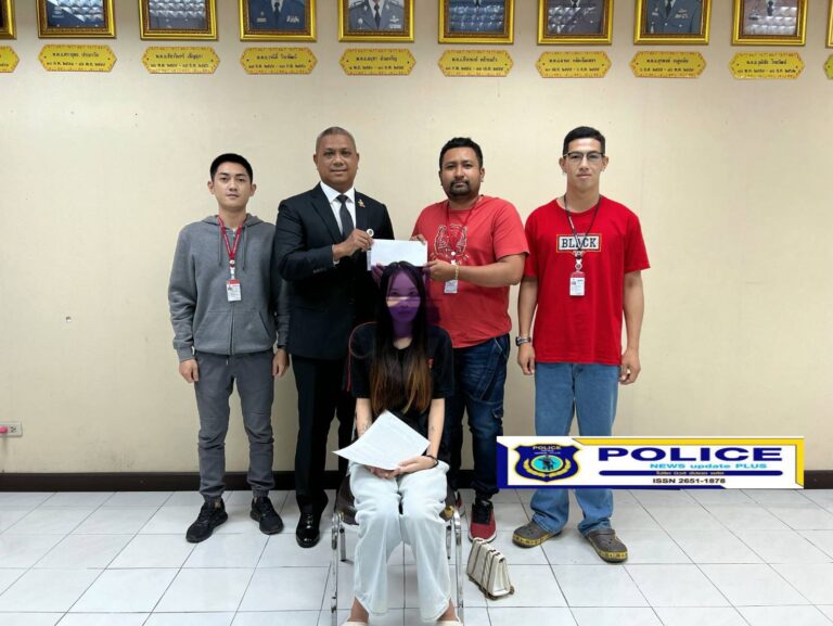 ((POLICE NEWS update PLUS))…”ชุดจับกุมสน.เพชรเกษม จับกุมหญิงวัย 20ปีฐาน “ร่วมกันฉ้อโกงโดยการแสดงตนเป็นคนอื่นอันเป็นเท็จต่อประชาชน และร่วมกันนำเข้าสู่ระบบคอมพิวเตอร์