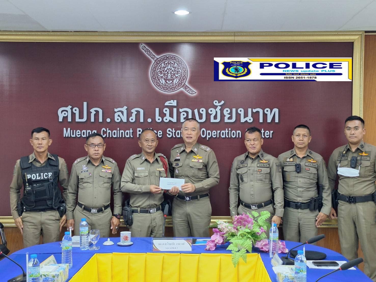 ((POLICE NEWS update PLUS))…”ตำรวจภูธรภาค1’เข้มงานสายตรวจ ‘รองผบช.ภ.1’กำชับนโยบาย‘สภ.เมืองชัยนาท’”