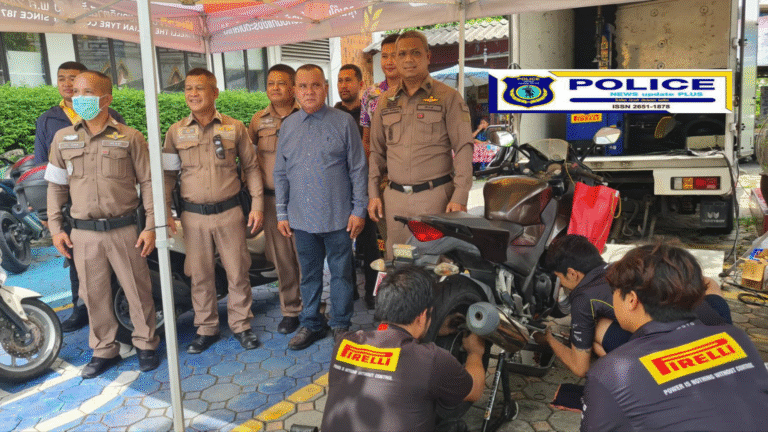 ((POLICE NEWS update PLUS))…”ผกก.สน.เพชรเกษม ได้จัดสรรงบประมาณ จัดซื้ออะไหล่รถจักรยานยนต์ พร้อมซ่อมบำรุง เปลี่ยนถ่ายน้ำมันเครื่อง ล้อยาง รถจักรยานยนต์ของเจ้าหน้าที่ตำรวจ สน.เพชรเกษม