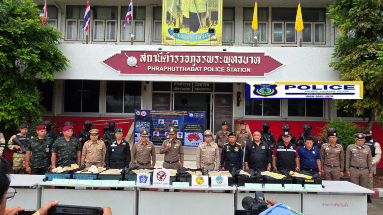 ((POLICE NEWS update PLUS))..”ตำรวจภูธรภาค 1 จับกุมทีมลำเลียงยาเสพติด ตี๋หน้าพระลานยึดยาบ้า 2,000,000 เม็ด มูลค่ากว่า 60,000,000 บาท