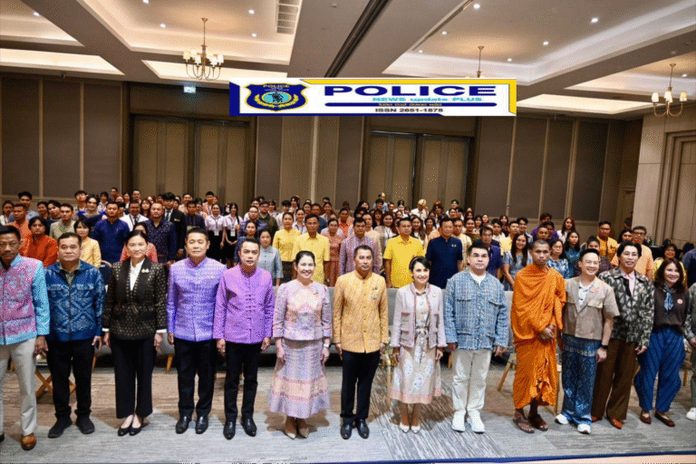 ((POLICE NEWS update PLUS))…”มหาดไทย” เยือนเมืองผ้าหมี่ขิด เปิดประชุมเชิงปฏิบัติการยกระดับและพัฒนามรดกภูมิปัญญาผ้าและงานหัตถกรรมไทย มุ่งบ่มเพาะคนรุ่นใหม่สืบสานอัตลักษณ์ความเป็นไทยให้คงอยู่อย่างยั่งยืน