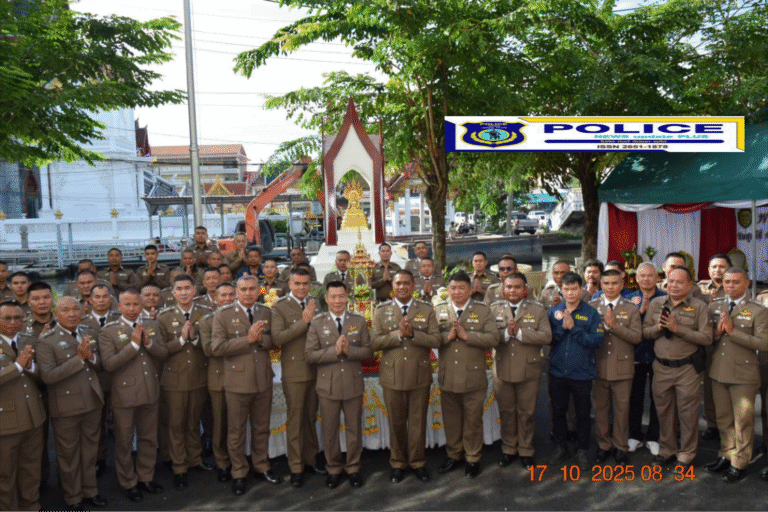 ((POLICE NEWS update PLUS))…”ผกก.สน.เพชรเกษม จัดพิธีทำบุญวันตำรวจและพิธีสมโภชน์”พระพุทธรัตนมงคลวิศิษฐ์”และมอบโล่เกียรติยศแต่ข้าราชการตำรวจดีเด่นประจำปี 2568