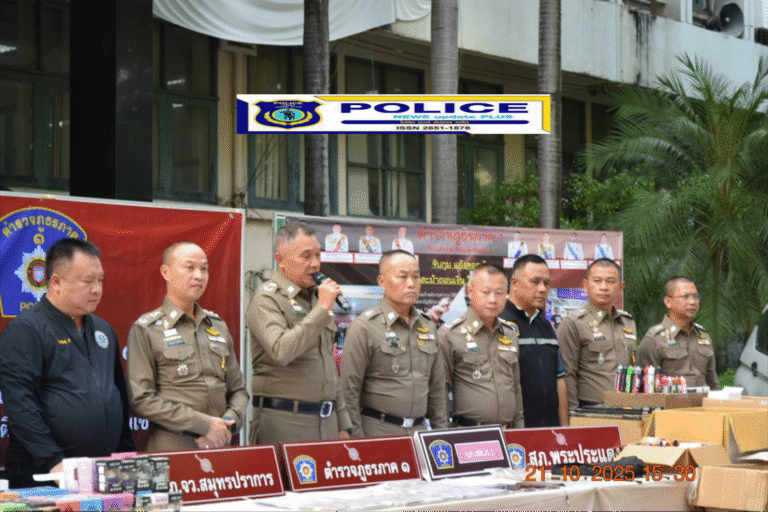 ((POLICE NEWS update PLUS))…”ตามนโยบายของนายกรัฐมนตรี และผู้บัญชาการตำรวจแห่งชาติ ในการป้องกันปราบปรามบุหรี่ไฟฟ้า