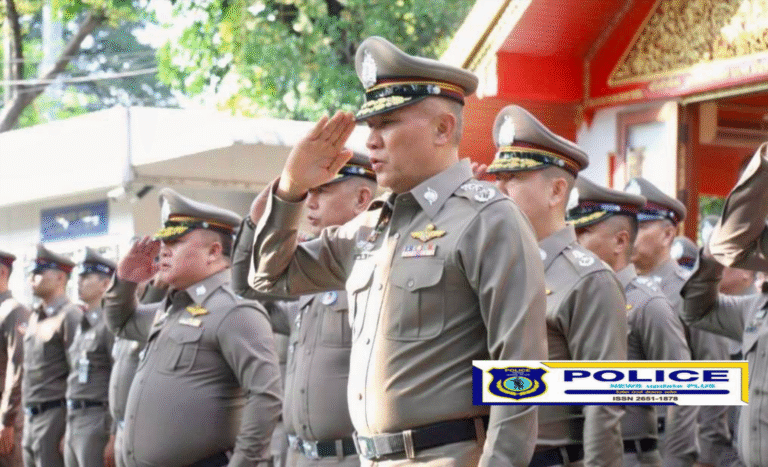 ((POLICE NEWS update PLUS))…”พล.ต.ท.วัฒนา ยี่จีน ผบช.ภ.1ร่วมกิจกรรมเข้าแถวเคารพธงชาติ และยืนสงบนิ่ง เพื่อเป็นการน้อมรำลึกถึงพระมหากรุณาธิคุณ ของสมเด็จพระนางเจ้าสิริกิติ์ พระบรมราชินีนาถ พระบรมราชชนนีพันปีหลวง สวดมนต์ กล่าวคำปฏิญาณตนของตำรวจ กล่าวอุดมคติตำรวจ