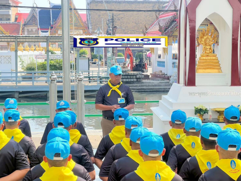 ((POLICE NEWS update PLUS))..”ผกก.สน.เพชรเกษม ร่วมกิจกรรมจิตอาสาพัฒนา “โคก หนอง นา”