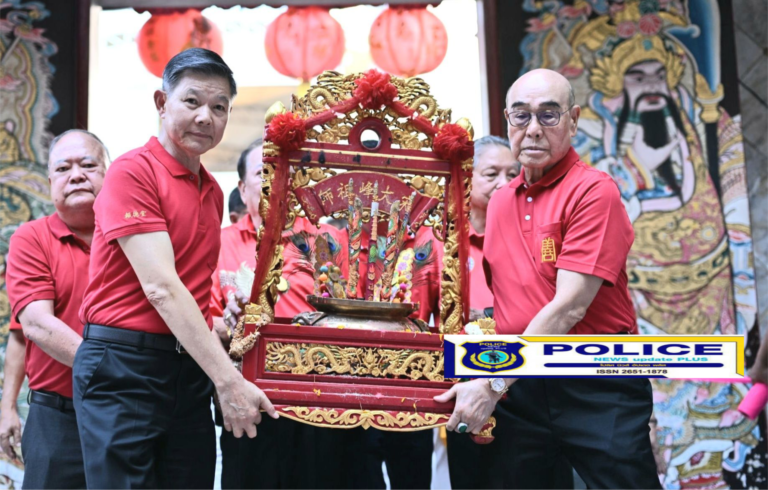 ((POLICE NEWS update PLUS))…”มูลนิธิป่อเต็กตึ๊ง จัดพิธีต้อนรับและอัญเชิญขบวนเจ้าแม่ลิ้มกอเหนี่ยวจากหาดใหญ่ ประจำปี 2569 ประดิษฐาน ณ ลานสำนักงาน มูลนิธิป่อเต็กตึ๊ง พลับพลาไชย