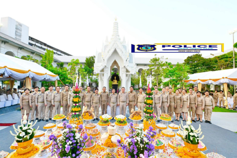 ((POLICE NEWS update PLUS))…”ปลัดกระทรวงมหาดไทยถือฤกษ์มงคล นำคณะผู้บริหารและข้าราชการประกอบพิธีบวงสรวงอัญเชิญ “พระพุทธมหานวนาคปฏิมากร” ประดิษฐาน ณ หอพระนาคปรก สวนสิรินธราภิรมย์ ศาลาว่าการกระทรวงมหาดไทยเพื่อความเป็นสิริมงคลและเสริมสร้างขวัญกำลังใจ