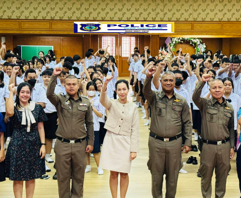((POLICE NEWS update PLUS))..”ผกก.สน.เพชรเกษม จับมือ รร.ปัญญาวรคุณ ให้ความรู้พิษภัยของยาเสพติดให้โทษ เนื่องในวันงดสูบบุหรี่โลก 31 พฤษภาคม“
