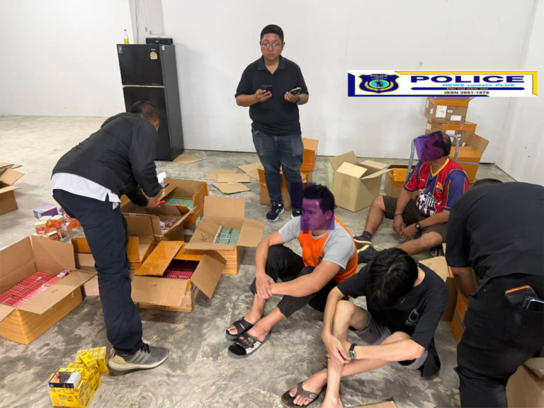((POLICE NEWS update PLUS))…”สืบภาค 1 ทลายโกดังบุหรี่ไฟฟ้ารายใหญ่ในพื้นที่ อ.บางเสาธง จว.สมุทรปราการ มูลค่ารวมประมาณ 15 ล้านบาท