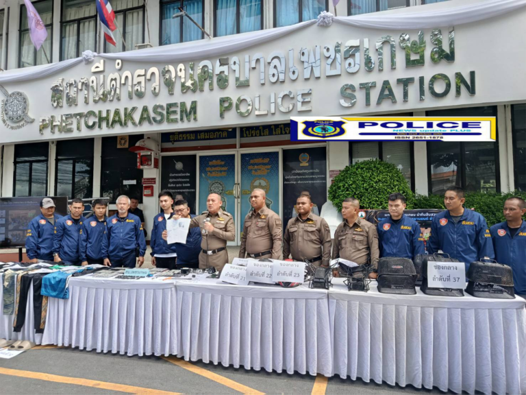 ((POLICE NEWS update PLUS))…”ผกก.สน.เพชรเกษม สั่งติดตั้งกล้องวงจรปิดเพิ่มซุ่มดูแกงค์ลักรถจักรยานยนต์สุดท้าย รวบได้ยกแก้งค์ขยายผลก่อเหตุโชกโชน ทั้งฝั่งธนบุรีและนนทบุรีพบของกลางจำนวนมาก”